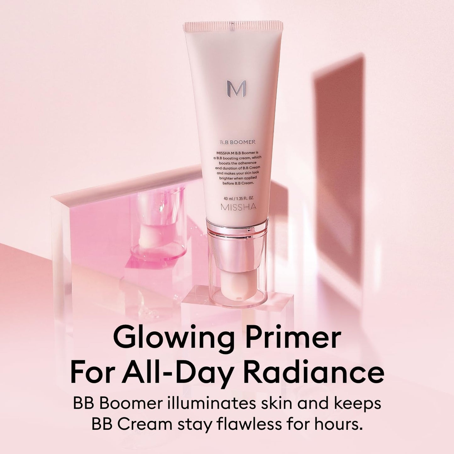 MISSHA BB ESSENTIALS KIT M PERFECT COVER BB CREAM No.21 Light Beige - Light with Cool Undertone/SPF 42 PA+++ 1.69 oz & M BB Boomer 1.35 oz -Lightweight, Multi-Function, High Coverage