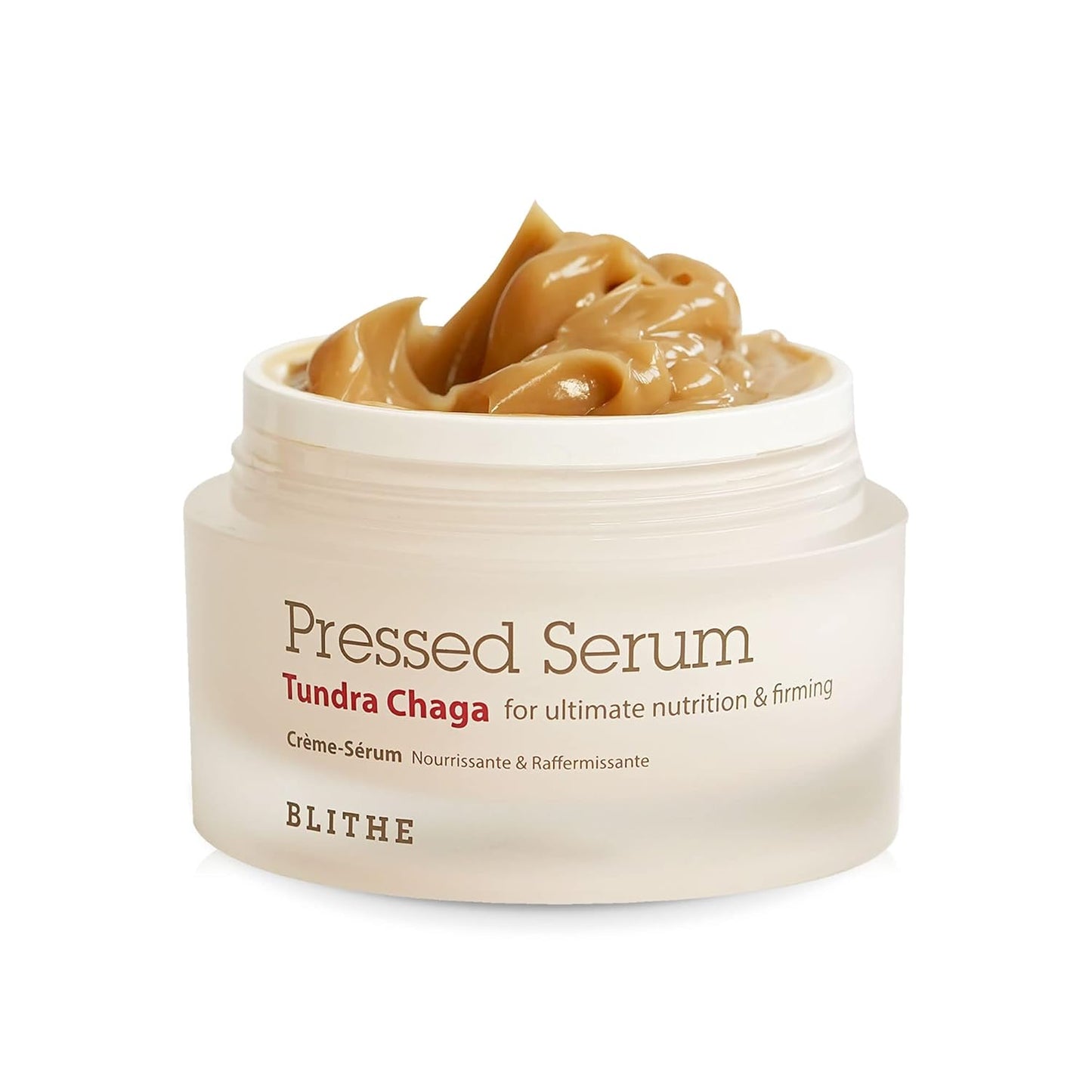 BLITHE Pressed Serum Tundra Chaga 1.68 Fl Oz + Anti-Polluaging Pore Cleansing Balm 1.7 Fl Oz