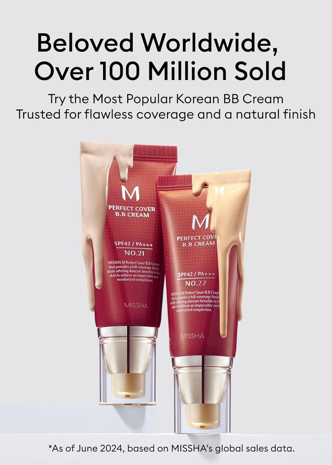 MISSHA M Perfect Cover BB Cream No.23 & Glow Skin Balm Bundle