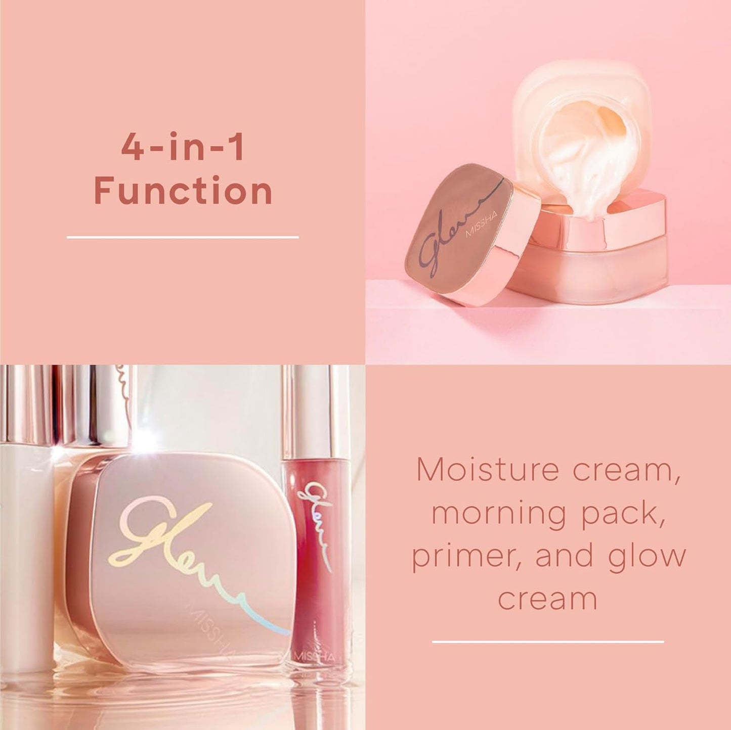 MISSHA M Perfect Cover BB Cream No.23 & Glow Skin Balm Bundle