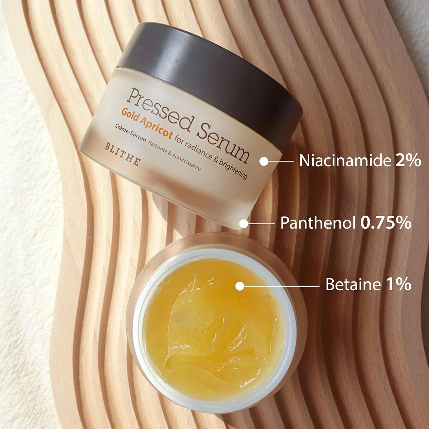 Blithe Tightening & Glowing Face Serum Bundle Set for Mature Skin, Anti Aging Korean Skincare & Selfcare Gifts for Firming Skin & Boosting Glow Radiance (Tundra Chaga, Gold Apricot)