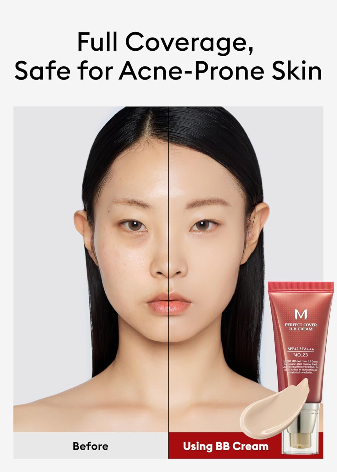 MISSHA M Perfect Cover BB Cream No.23 & Glow Skin Balm Bundle