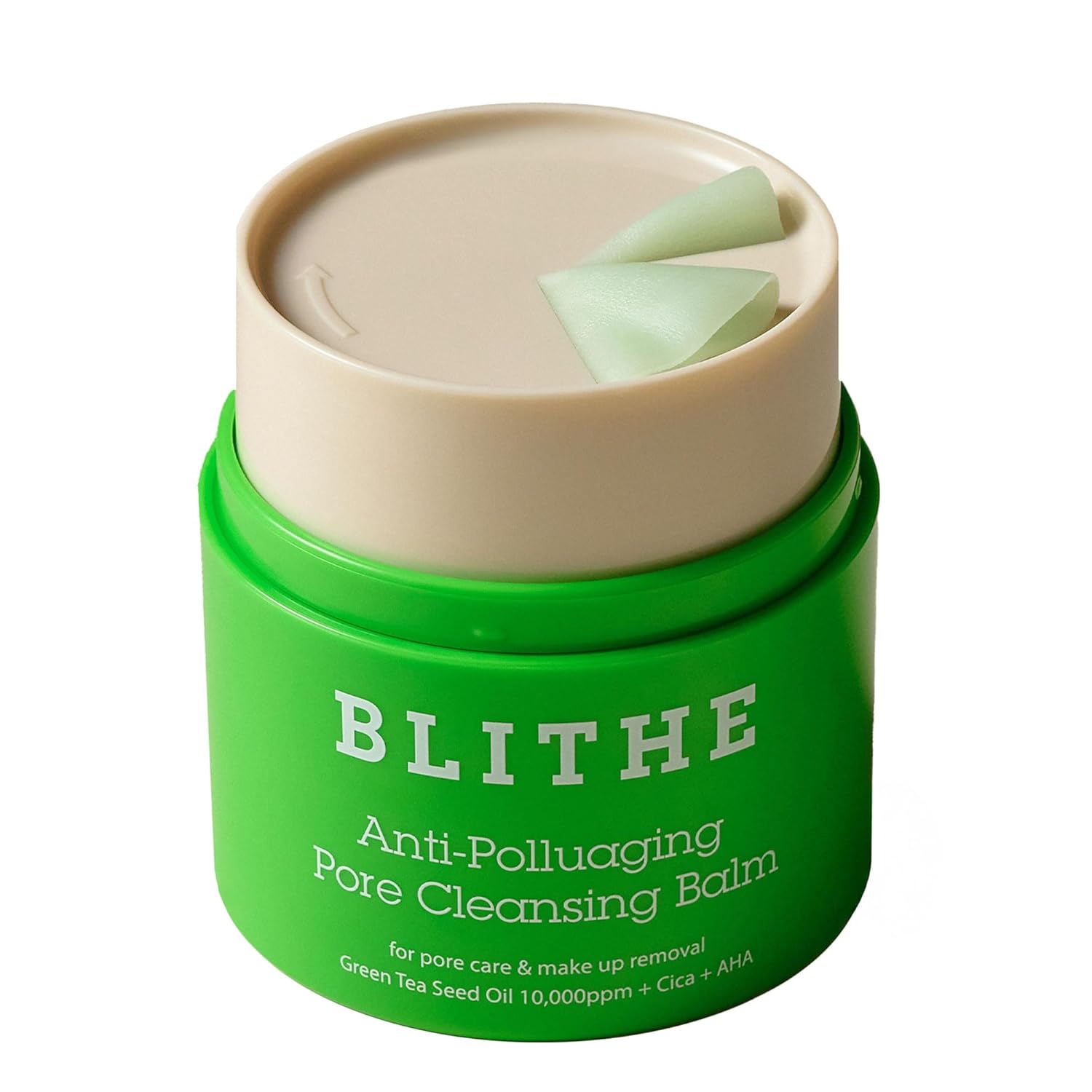 BLITHE Pressed Serum Tundra Chaga 1.68 Fl Oz + Anti-Polluaging Pore Cleansing Balm 1.7 Fl Oz
